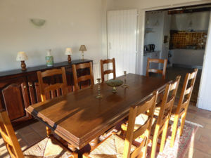 Holiday-Home-France-La-Verand-dining Room