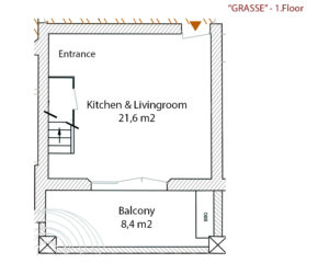 Provence-Holiday-Apartment-Grasse-1.Floor